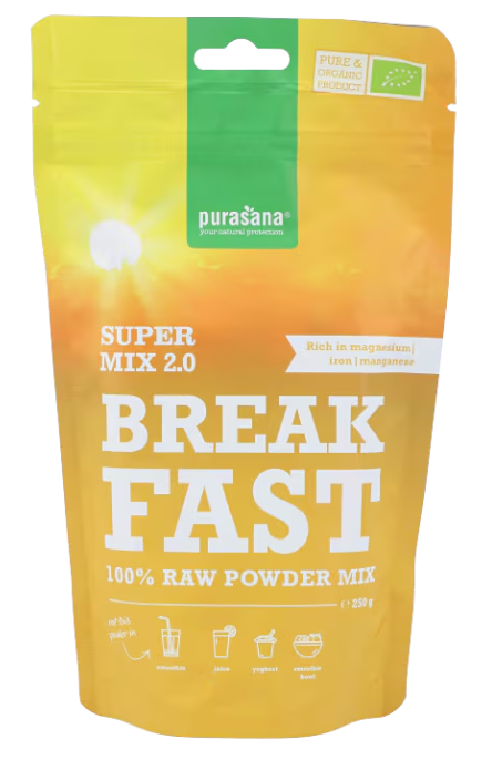 Purasana Breakfast Raw Powder Mix - 250g
