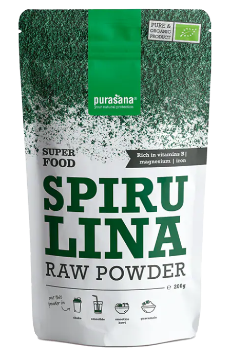Purasana Raw Spirulina Poeder - 200g