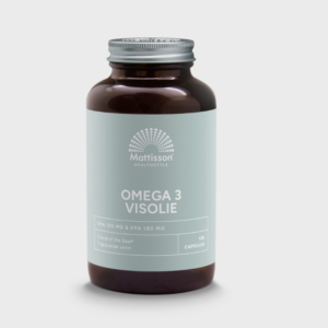Omega 3 Visolie EPA 18% / DHA 12% 1000mg - Friend of the Sea - 120 capsules